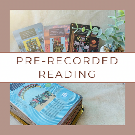 🌟 Full Tarot Reading – 1 Situation (Pre-Recorded Video)